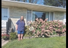 The Green Thumb is once again recognizing the home landscaping and beautification efforts in Northwood. This week’s home with Curb Appeal belongs to Marge Grundel. “The glorious hydrangeas blossoms changing from cream to pink to mauve help Marge Grundel’s yard stand out in August. The pots of ferns and annuals by the garage and front door add color all summer long.”