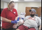 The American Red Cross Blood Drive on August 13, sponsored by the Northwood Lions Club, resulted in 27 units of donated blood. “It was a good turnout,” said blood drive coordinator Bob Perry. “We had a couple of first-time donors, as well as people who came from quite a distance, one couple from Kearney, Nebraska.”