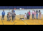 The monthly focus on a different positive character trait was held last week at Northwood-Kensett Elementary. Teachers and staff submit examples of students displaying those traits. Students are then chosen randomly as Students of the Month and take part in a fun activity at the monthly assembly hosted by counselor Kelly Bowman. Joining the students last week were second grade teacher Mr. Urbatsch and Lauren Bork, who was completing time as a student teacher in Urbatsch’s classroom. April’s Students of the 