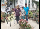 The Green Thumb is once again recognizing the home landscaping and beautification efforts in Northwood. This week’s home with Curb Appeal belongs to Sandy and Scott Stucky, at 1000 Third Avenue North. “The home of Sandy and Scott Stucky is a rainbow of color! A visitor is welcomed to their front yard by cone flowers, coleus, impatiens, begonias, variety of hostas and sweet potato vines to name only a few of her beauties. Sandy gives credit to her grandson, Weston and husband, Scott for their green thumb ass