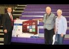 Duane Leerar was a WCTA Attendance Prize winner of a 49” 4K TV.  He is pictured on the right with his wife, Paulette.  WCTA General Manager, Mark Thoma, is pictured on the left.
