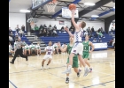 N-K’s Kael Julseth puts up a running jumper in last Friday’s 47-35 loss to Osage. Against the Green Devils Julseth had eight points, three assists and two rebounds. Julseth is averaging 6.1 points per game this season.