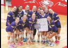 Bulldog senior Regan Eastvold reached the 500 career assists mark at Tuesday night's game at West Hancock. (photos courtesy of Julie Helgeson