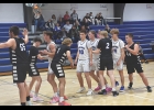 The Vikings set up an out-of-bounds play during Monday night's game against Rockford.
