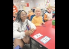 During the last week of October, students in Worth County’s ISTEP (Iowa Students for Tobacco Education and Prevention) visited Northwood-Kensett Elementary classrooms for Red Ribbon Week. Seventh and eighth graders helped spread awareness about the benefits of avoiding drugs and alcohol, making healthy choices and saying “no.” Besides speaking with the younger students, they also gave them temporary tattoos, pencils, bracelets and bookmarks.