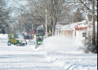 Friday afternoon brought the start of a snow storm that left several inches of snow throughout the area. That meant many spent some time on Saturday clearing roads, sidewalks and driveways.
