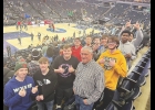 Students in Northwood-Kensett’s sports marketing class took a field trip last week to see the subject of the class in a real world application. The trip included a visit to the Target Center to learn how sports marketing is used by the Minnesota Timberwolves and to take in a game.